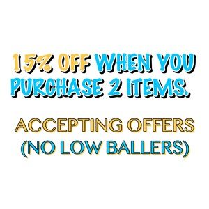 ✨ LETS MAKE DEALS❗️IM OPEN TO THE RIGHT OFFERS❗️